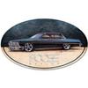 62 Black Low Riding Car 40X25 view 1