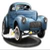 ArtFuzz 1941 S.W.C. Willys Gasser Cut-Out 14X11 view 1