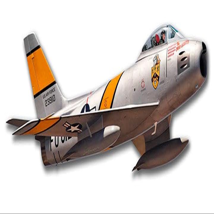 F-86 Saber Jet 18X12 Vintage Sign 18X12