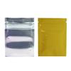 QQ Studio 100 Clear/Colored Mylar Zip Lock Bags w/Tear Notch 6.5x9cm (2.5x3.5") (Clear/Silver/Gold) view 1