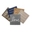 Restaurantware 13 Inch Paper Luncheon Napkins 500 Love Script Design Printed Napkins - 3-Ply Textured Edges Gray Paper Decorated Napkins Soft And Strong For Parties Or Catering Events view 2