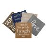Restaurantware 13 Inch Paper Luncheon Napkins 500 Live Joyfully Design Printed Napkins - 3-Ply Textured Edges Brown Paper Decorated Napkins Soft And Strong For Parties Or Catering Events view 2