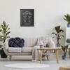 Stupell Industries The Guest Room Guide Black Framed Wall Art, 24x30, Design by Artist Lettered and Lined view 2