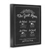 Stupell Industries The Guest Room Guide Black Framed Wall Art, 24x30, Design by Artist Lettered and Lined view 3