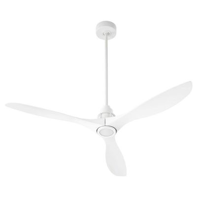 quorum lighting Marino - 3 Blade Ceiling Fan with Light Kit-12.25 Inches Tall and 54 Inches Wide-Studio White Finish