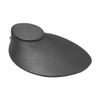 MH GLOBAL Slate Gray Leatherette Necklace Chain Holder Display 8-1/2''L x 7''W view 1