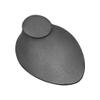 MH GLOBAL Slate Gray Leatherette Necklace Chain Holder Display 8-1/2''L x 7''W view 2