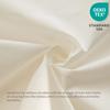 BISELINA French Linen Bed Skirt with Pleated Frills 22-Inch Tailored Drop Natural Flax Cotton Blend Dust Ruffle Soft Cozy Farmhouse Bedding (22" Full, White) view 2