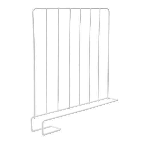 3-Piece Closet Shelving dividers, Iron Shelving dividers Cabinet Closet Partition Board Closet Division Closet Shelving Diving Shelf