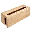 Smart-i MOKUREN RF-034-NA Storage Case, Natural, 12.6 x 4.9 x 4.5 inches (320 x 125 x 115 mm), Premium Wood (Veneer) Tap Case view 1