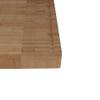 BambooMN Premium Bamboo End Grain Kitchen Cutting Board with Juice Grooves - 10" x 10" x 1" - 10 Pieces view 3