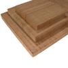 BambooMN Premium Bamboo End Grain Kitchen Cutting Board with Juice Grooves - 10" x 10" x 1" - 10 Pieces view 4