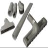 ALL PARTS ETC. 1.25" Gray Vacuum Attachment Kit (1-3/8" & 1-1/2") Floor & Dust Brush, Upholstery & Crevice Tool, Compatible with Shop Vacuum, Miele, Eureka, Kirby, Hoover & More view 1