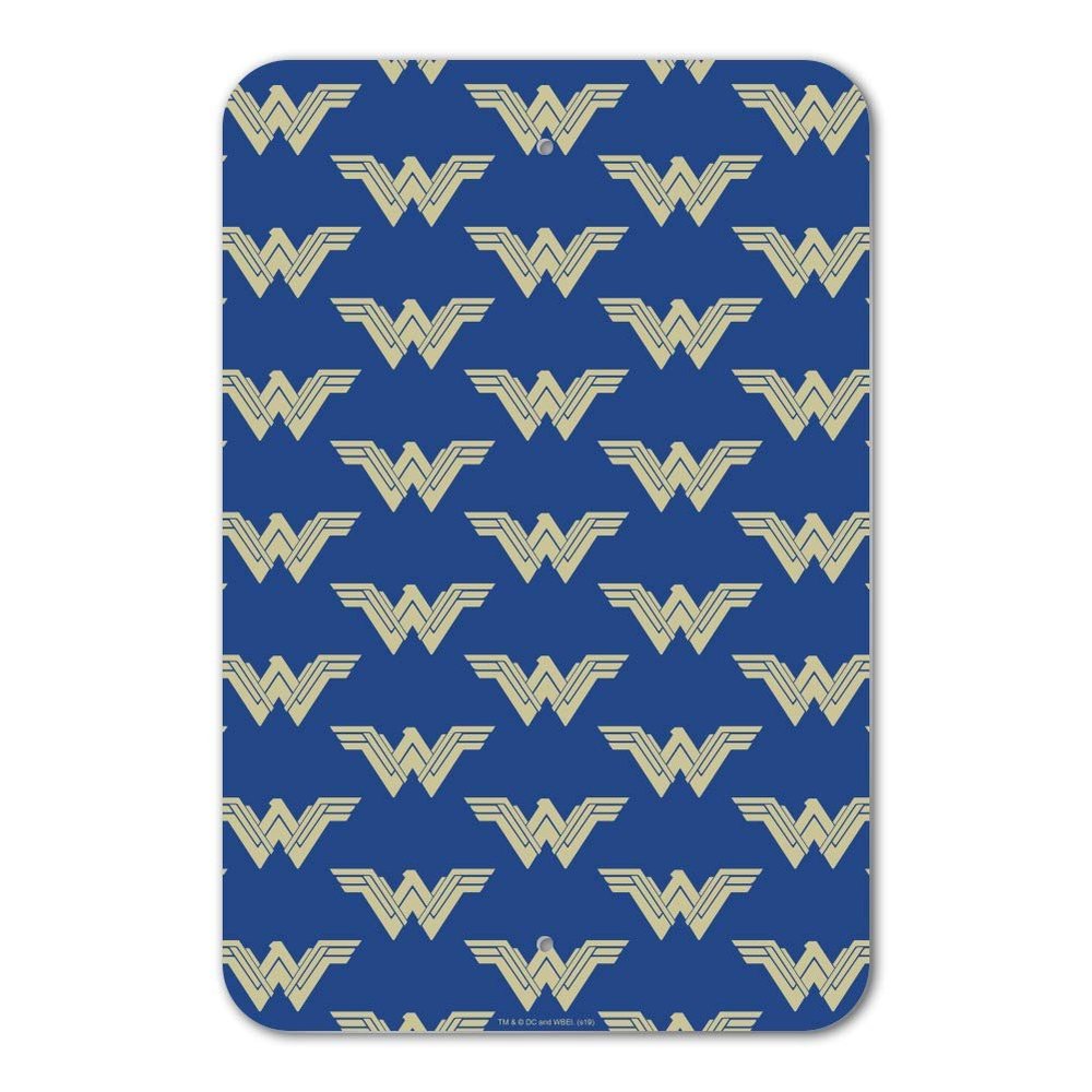 GRAPHICS & MORE Wonder Woman Movie Blue Logo Pattern Home Business Office Sign