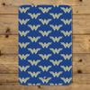 GRAPHICS & MORE Wonder Woman Movie Blue Logo Pattern Home Business Office Sign view 4
