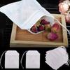 1000Pcs Disposable Tea Filter bags, 5 x 7cm|1.9 x 2.7inch Empty Tea Bag with Drawstring for Loose Leaf Teal view 3