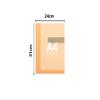 10 inch Leather Photo Album Handmade Glue Film Album Wedding Anniversary Birthday Gift LUYIYI (Color: Wine red (white cardboard)) view 2