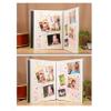 10 inch Leather Photo Album Handmade Glue Film Album Wedding Anniversary Birthday Gift LUYIYI (Color: Wine red (white cardboard)) view 3