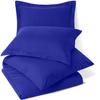 100% Egyptian Cotton 3Pc Duvet Set, King Size - 3Pc (1pc Duvet Cover + 2Pc Pillowcases), Hotel Quality 800 TC, 600 GSM,Royal Blue, (90"x102") view 1