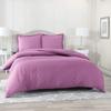 100% Egyptian Cotton 3Pc Duvet Set, King Size - 3Pc (1pc Duvet Cover + 2Pc Pillowcases), Hotel Quality 800 TC, 600 GSM,Lavender Dream, (90"x102") view 2