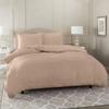 100% Egyptian Cotton 3Pc Duvet Set, King Size - 3Pc (1pc Duvet Cover + 2Pc Pillowcases), Hotel Quality 800 TC, 600 GSM,Taupe, (90"x102") view 2
