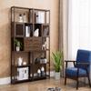 Boraam Selma Bookcase, Right Facing, Cappuccino view 2