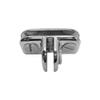 Prolinemax 3 Way Inside Shelf Connector Clip 3/16'' Tempered Glass Shelf 5 Pc Chrome view 4