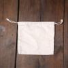 6"x8" COTTON DOUBLE DRAWSTRING MUSLIN BAGS (Natural Color)-Set Of 100 view 4
