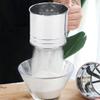 Powder Sifter Stainless Steel Flour Powder Sugar Shaker Double Layer Fine Mesh Sieve Spices Strainer Handheld Baking Tool view 4