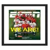 CountryArtHouse ESPN Magazine Display Solid Wood Frame - Complete with Acrylic, Backing, and White Mat - Fits Any Magazine Measuring 10" x 12" view 1