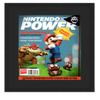 CountryArtHouse Nintendo Magazine Solid Wood Picture Frame - Complete with Acrylic, Backing, and Black Mat - Display Magazines Measuring 8" x 11" view 1