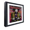 CountryArtHouse Rolling Stone Magazine Display Solid Wood Frame (pub.10/08-6/18) Acrylic, Backing, and White Mat - Fits Magazines Sized 8" x 11" view 2