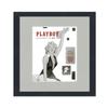 Playboy Magazine Modern Solid Wood Picture Frame - Acrylic, Backing, and Grey Mat - Showcase Any Magazine Measuring 8 1/4" x10 7/8" view 1