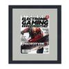 CountryArtHouse Electronic Gaming Monthly EGM Magazine Solid Wood Frame - Acrylic, Backing, and Grey Mat - Display Any Magazine Measuring 10x12 view 1
