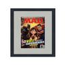 CountryArtHouse MAD Magazine Display Solid Wood Frame - Complete with Acrylic, Backing, and Grey Mat - Showcase Any Magazine Sized 8" x 11" view 1