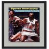 CountryArtHouse Sports Illustrated (1970's) Magazine Solid Wood Frame - Acrylic, Backing, and Grey Mat - Display Any Magazine Measuring 8 1/4"x11" view 1