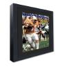 CountryArtHouse Sports Illustrated (1980's) Magazine Display Solid Wood Frame - Acrylic, Backing, and Black Mat - Fits Magazine Size 8 1/8" x10 7/8" view 2