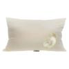 Bean Products Euro Size Premium Kapok Pillow - Breathable, Eco-Friendly and Durable Organic Cotton Fabric Neck Pillow - Soft and Supportive for Neck Support and Comfort - Made in The USA, 14" x 22" view 1