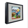 CountryArtHouse Nintendo Power Magazine Solid Wood Picture Frame - Complete with Acrylic, Backing, and Grey Mat - Display Magazines Sized 8" x 11" view 2