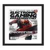 CountryArtHouse Electronic Gaming Monthly EGM Magazine Solid Wood Frame - Acrylic, Backing, and White Mat - Display Any Magazine Measuring 10x12 view 1