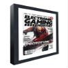 CountryArtHouse Electronic Gaming Monthly EGM Magazine Solid Wood Frame - Acrylic, Backing, and White Mat - Display Any Magazine Measuring 10x12 view 2
