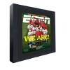 CountryArtHouse ESPN Magazine Display Solid Wood Frame - Complete with Acrylic, Backing, and Black Mat - Fits Any Magazine Measuring 10" x 12" view 2