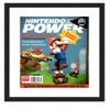 CountryArtHouse Nintendo Magazine Solid Wood Picture Frame - Complete with Acrylic, Backing, and White Mat - Display Magazines Measuring 8" x 11" view 1