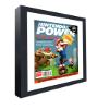 CountryArtHouse Nintendo Magazine Solid Wood Picture Frame - Complete with Acrylic, Backing, and White Mat - Display Magazines Measuring 8" x 11" view 2