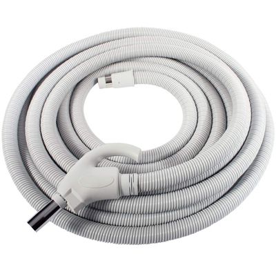 Cen-Tec Systems 91375 50 Ft. Low Voltage Central Vacuum Hose, Light Gray, 50 Ft. Hose