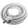 Cen-Tec Systems 91375 50 Ft. Low Voltage Central Vacuum Hose, Light Gray, 50 Ft. Hose view 1