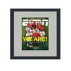 CountryArtHouse ESPN Magazine Display Solid Wood Frame - Complete with Acrylic, Backing, and Grey Mat - Fits Any Magazine Measuring 10" x 12" view 1
