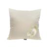 Bean Products Euro Size Premium Kapok Pillow - Breathable, Eco-Friendly and Durable Organic Cotton Fabric Neck Pillow - Soft and Supportive for Neck Support and Comfort - Made in The USA, 16" x 16" view 1
