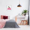 Stupell Industries 'Glam Pink Fashion Books Pump Heels', Framed Giclee Art, Gray, 16 x 20 Inches, Easy to Hang and Sturdy, Made in USA, by Amanda Greenwood view 3