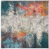 SAFAVIEH Luxor Collection Accent Rug - 2'2" x 5', Ivory & Blue, Handmade Modern Abstract, Ideal for High Traffic Areas in Entryway, Living Room, Bedroom (LUX312A) view 2